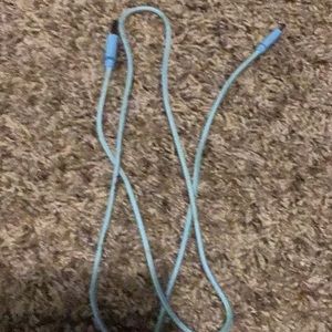 Blue phone/tablet charger